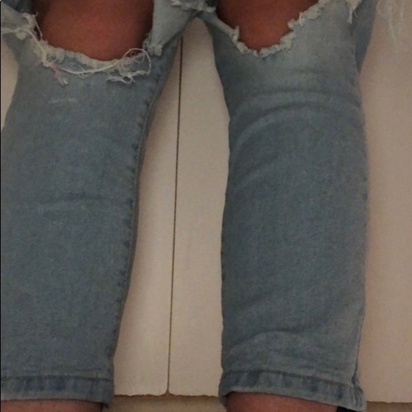 Blue notes size 4  women’s ripped skinny jeans - Picture 4 of 4